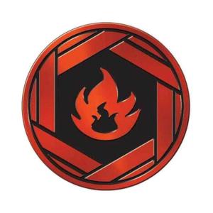 Fire Energy Coin - Från 151 Mini Tin