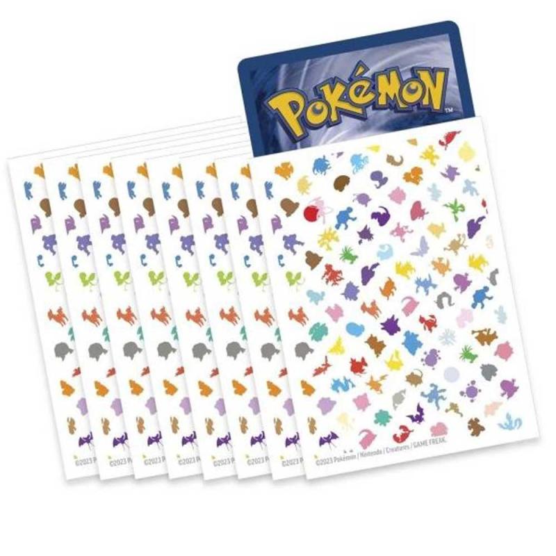 Pokemon 151 Sleeves / Deck Protectors - 65st [Från Elite Trainer Box]