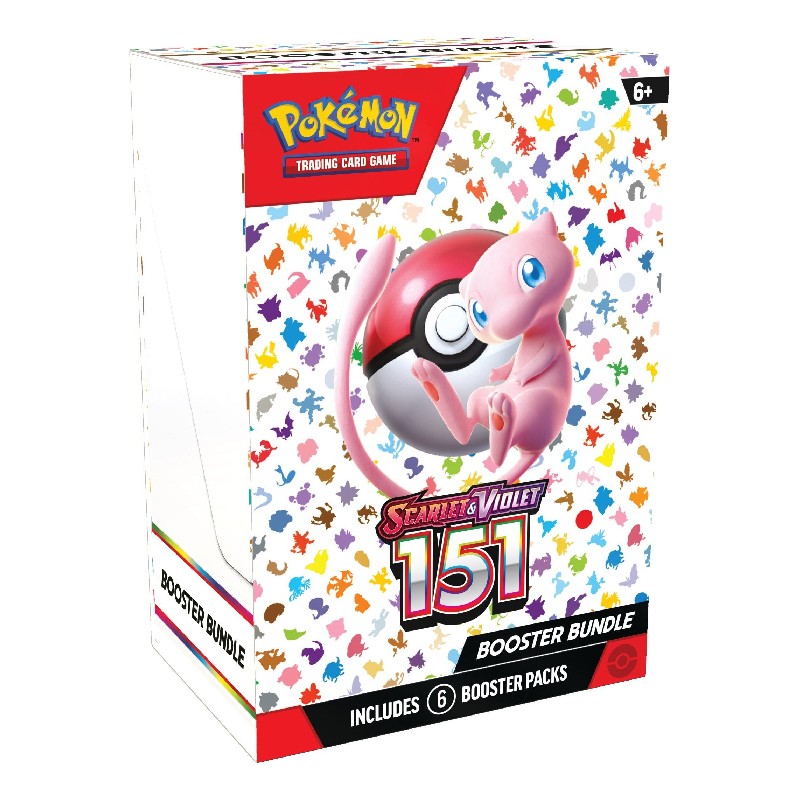 Pokemon Scarlet & Violet 151 Booster Bundle (Contains 6 boosters)