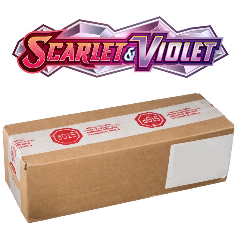 FÖRKÖP: Pokémon, Scarlet & Violet, Hel Case (6 booster boxar) (Preliminär release 31:e mars 2023)