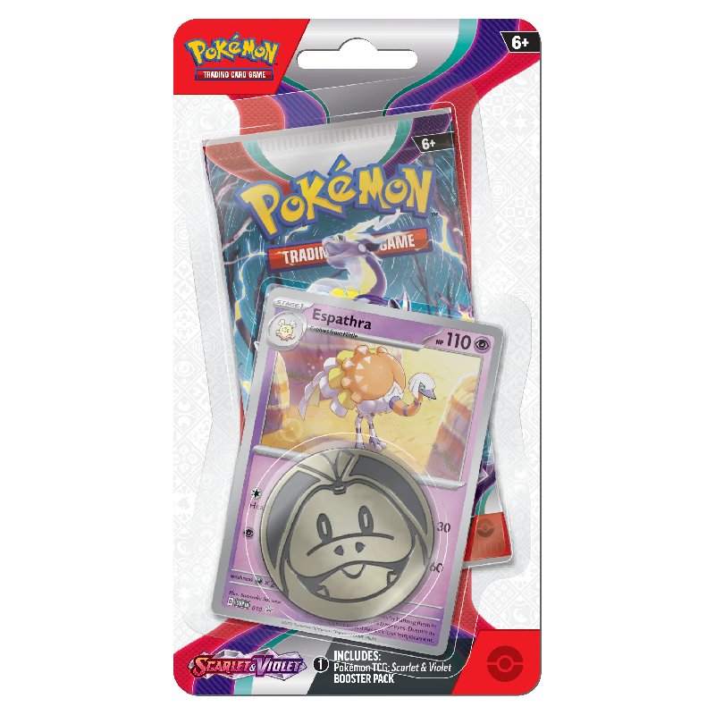 Pokémon, Scarlet & Violet, Checklane Blister Pack: Espathra