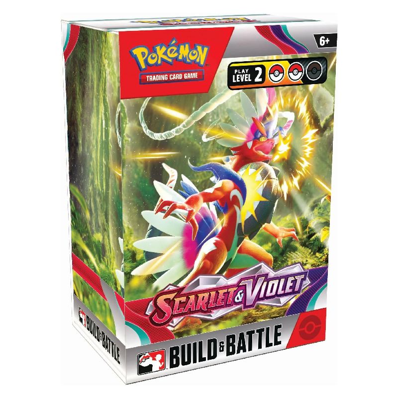 FÖRHANDSVISNING: Pokémon, Scarlet & Violet, Build & Battle Box (Börjar säljas när mer info finns)