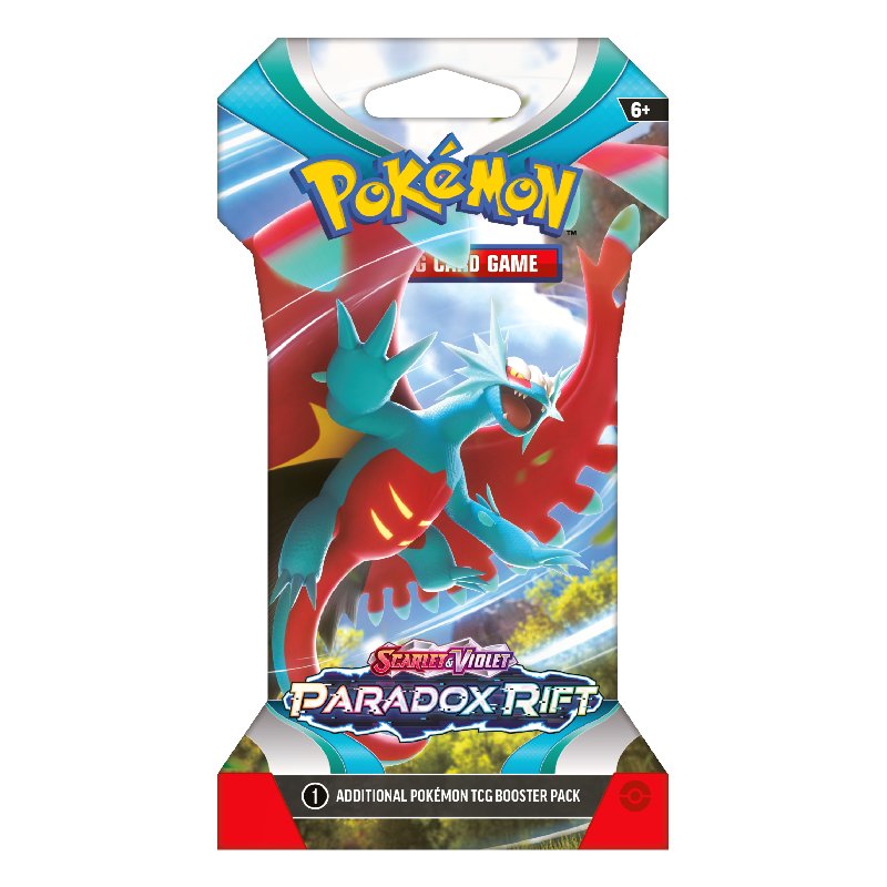 Pokémon, SV4: Paradox Rift, 1 Sleeved Booster [Random art på sleeven]