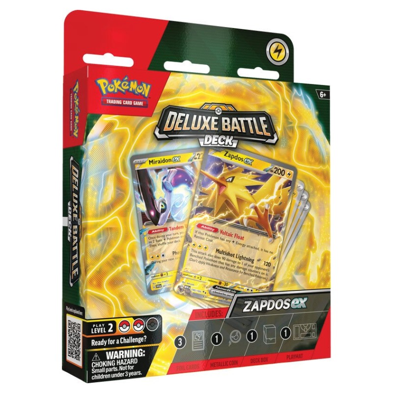 Pokémon, Deluxe Battle Deck – Zapdos ex