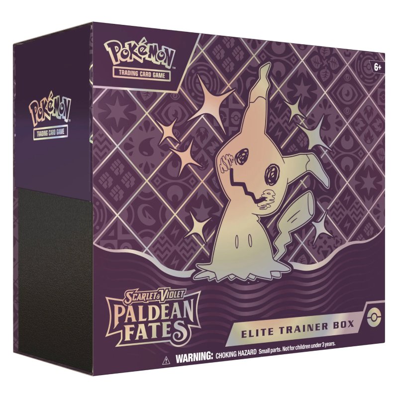 Pokemon Scarlet & Violet Paldean Fates Elite Trainer Box