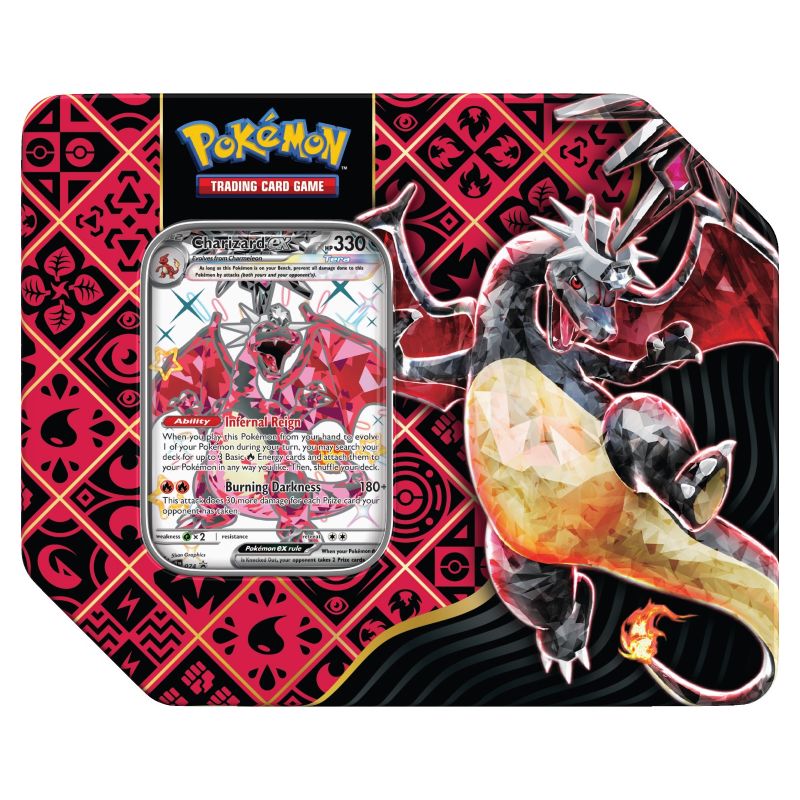 Pokemon Scarlet & Violet Paldean Fates Special Tin Charizard [5 Boosters]