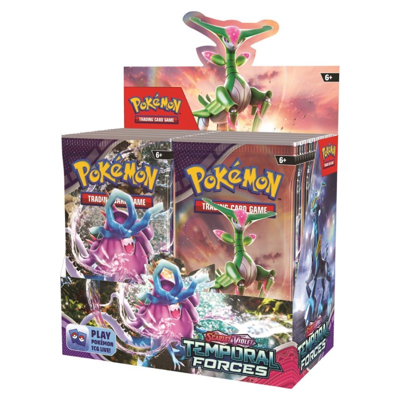 Pokémon, SV5: Temporal Forces, Display / Booster Box