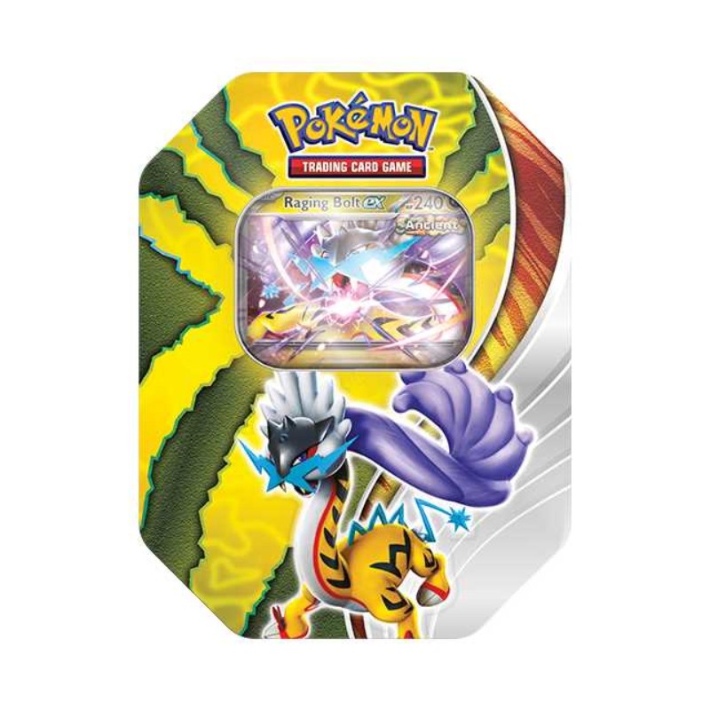 Pokémon, Paradox Destinies Tin - Raging Bolt ex