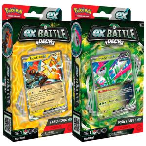 Pokémon, EX Battle Deck x 2 (Tapu Koko ex / Iron Leaves ex)