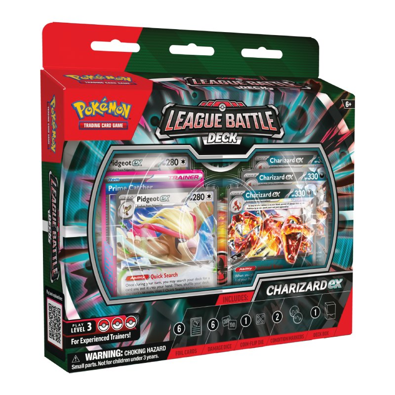 PRE-BUY: Pokémon, League Battle Deck - Charizard ex (Preliminary release November 15:th 2024)