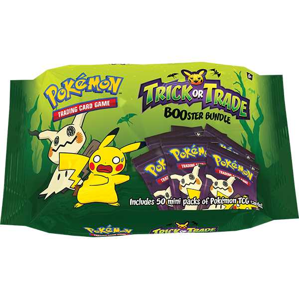 Pokémon: Trick or Trade BOOster Bundle 2023 (50 Packs)