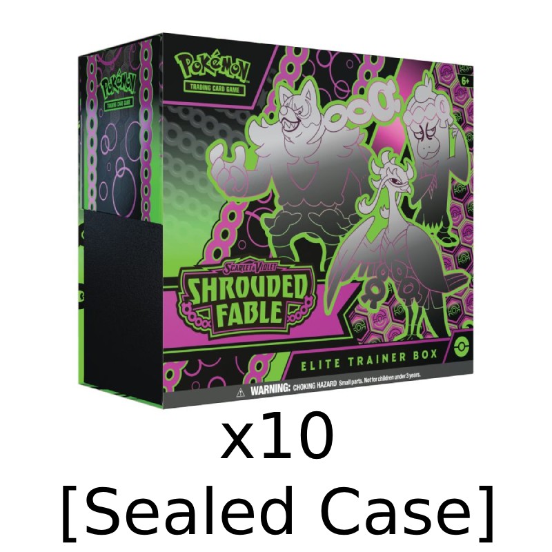 Pokemon SV6.5 - Shrouded Fable Elite Trainer Box x 10 [Sealed Case]