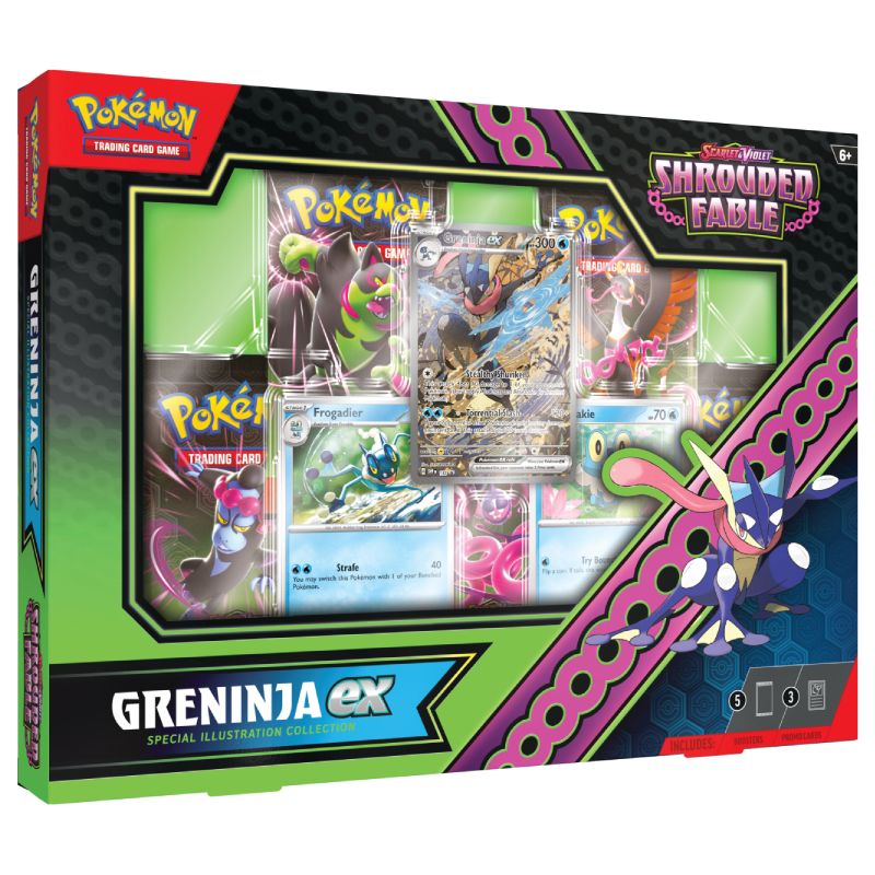 Pokemon SV6.5 - Shrouded Fable Special Illustration Collection: Greninja ex