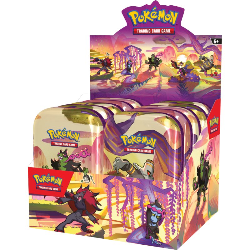 PRE-BUY: Pokemon SV6.5 - Shrouded Fable Mini Tin Display (10 tins) (Preliminary release August 2:nd 2024)