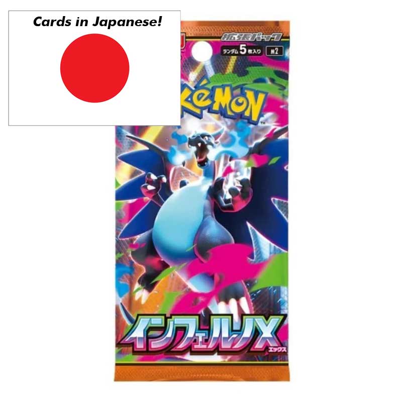 Pokémon Mega: Inferno X (M2) Booster Pack (5 cards) – JAPANESE