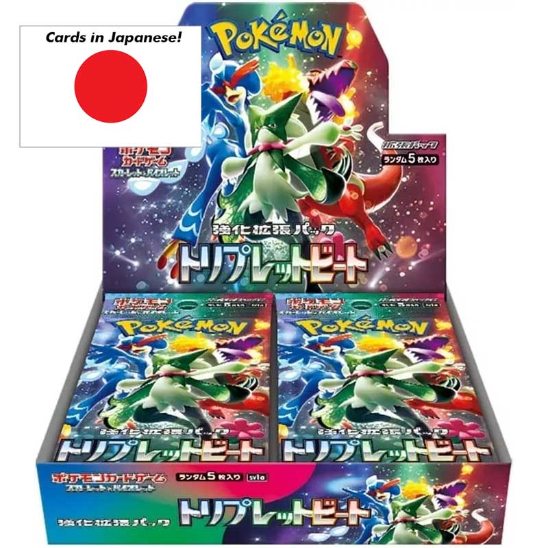 Pokémon Scarlet & Violet Triple Beat (sv1a)  Booster display (30 Paket) – JAPANSK