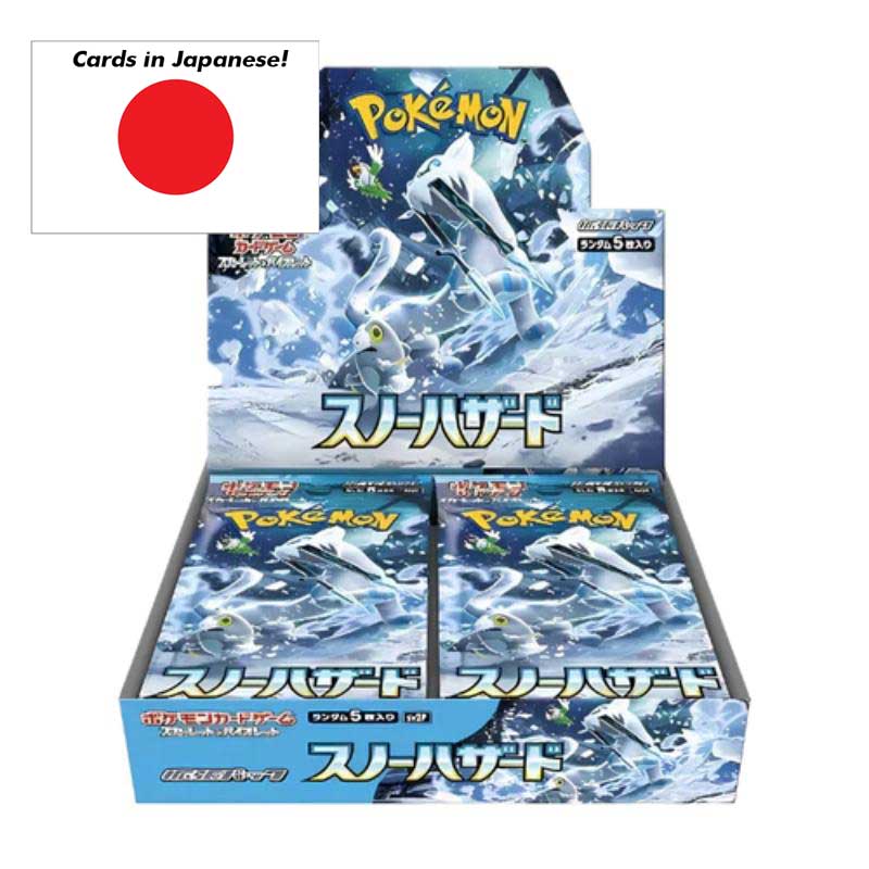 Pokémon Scarlet & Violet Snow Hazard (sv2P)  Booster display (30 Paket) – JAPANSK