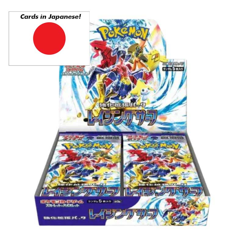 Pokémon Scarlet & Violet Raging Surf (sv3a) Booster display (30 Paket) – JAPANSK