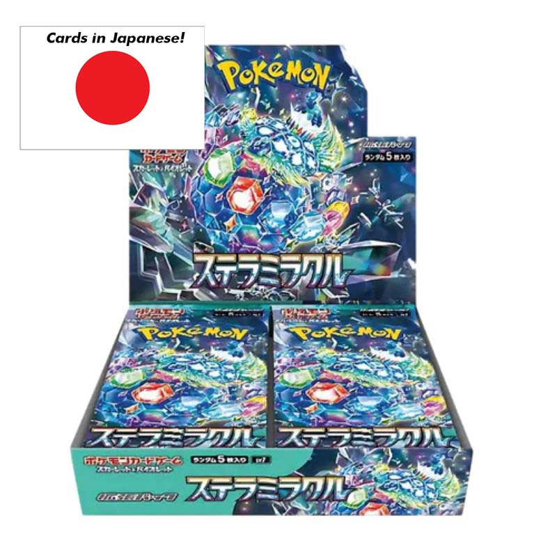 Pokémon Scarlet & Violet Stellar Miracle (sv7) Booster display (30 Packs) – JAPANESE