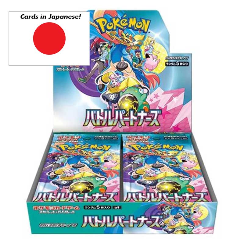 Pokémon Scarlet & Violet Battle Partners (sv9) Booster display (30 Paket) – JAPANSK