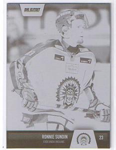 SHL Press Plate, Base, Ronnie Sundin Frölunda Indians