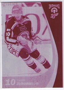 SHL Press Plate, Base, Fredrik Johansson Frölunda Indians