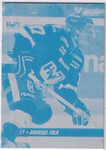 SHL Press Plate, Base, Andreas Falk HV71