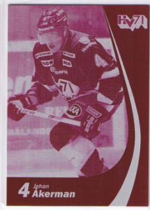 SHL Press Plate, Base, Johan Åkerman HV71