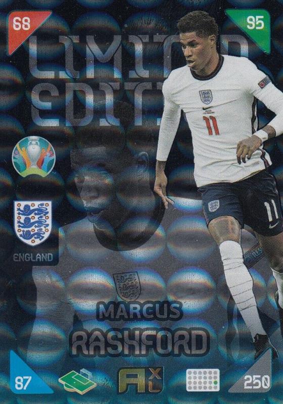 Adrenalyn Euro 2021 (Kick Off)  - Marcus Rashford (England) - Limited Edition