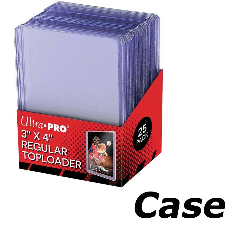 Case: Toploader, regular, 25-pack