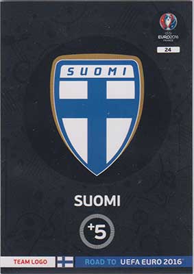 Logos / Team Badges, Adrenalyn Road to Euro 2016, Suomi