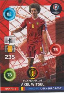 Team Mates, Adrenalyn Road to Euro 2016, BEL, Axel Witsel