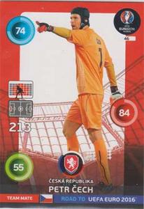 Team Mates, Adrenalyn Road to Euro 2016, CZE, Petr Cech