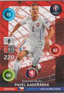 Team Mates, Adrenalyn Road to Euro 2016, CZE, Pavel Kaderabek
