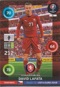 Team Mates, Adrenalyn Road to Euro 2016, CZE, David Lafata