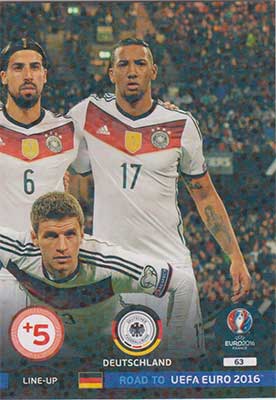 Line-up Cards, Adrenalyn Road to Euro 2016, Deutschland (3)