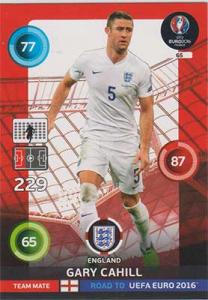 Team Mates, Adrenalyn Road to Euro 2016, ENG, Gary Cahill