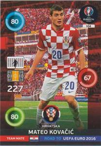 Team Mates, Adrenalyn Road to Euro 2016, CRO, Mateo Kovacic