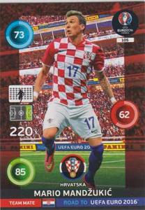 Team Mates, Adrenalyn Road to Euro 2016, CRO, Mario Manduzic