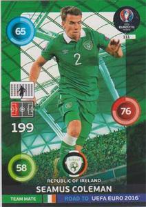 Team Mates, Adrenalyn Road to Euro 2016, IRL, Seamus Coleman