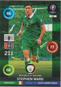 Team Mates, Adrenalyn Road to Euro 2016, IRL, Stephen Ward
