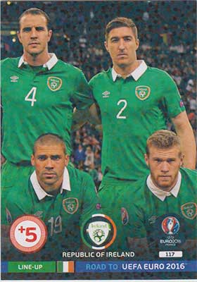 Line-up Cards, Adrenalyn Road to Euro 2016, Republic of Ireland (3)