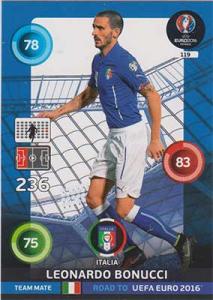 Team Mates, Adrenalyn Road to Euro 2016, ITA, Leonardo Bonucci