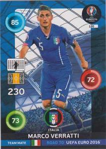 Team Mates, Adrenalyn Road to Euro 2016, ITA, Marco Verratti