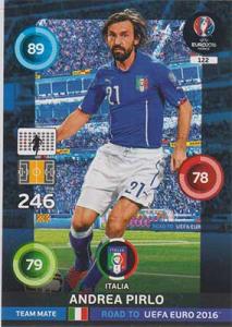 Team Mates, Adrenalyn Road to Euro 2016, ITA, Andrea Pirlo
