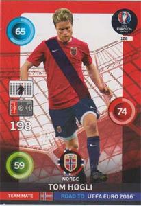 Team Mates, Adrenalyn Road to Euro 2016, NOR, Tom Hogli