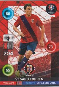 Team Mates, Adrenalyn Road to Euro 2016, NOR, Vegard Forren
