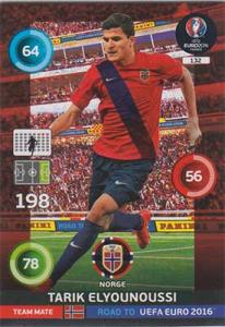 Team Mates, Adrenalyn Road to Euro 2016, NOR, Tarik Elyounoussi