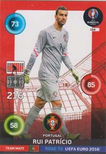 Team Mates, Adrenalyn Road to Euro 2016, POR, Rui Patricio