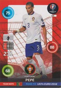 Team Mates, Adrenalyn Road to Euro 2016, POR, Pepe